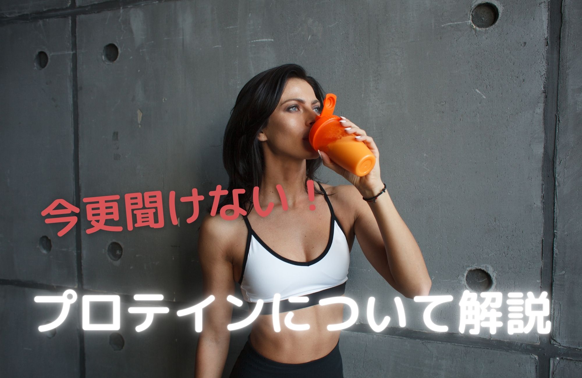 今更聞けない!!プロテインについて解説